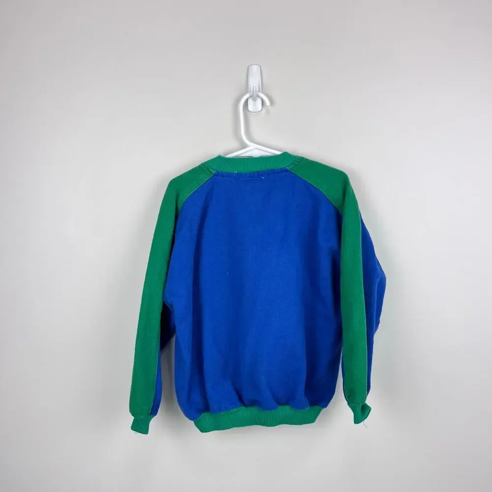Vintage OshKosh B'gosh Blue Sweats Pullover 6 USA